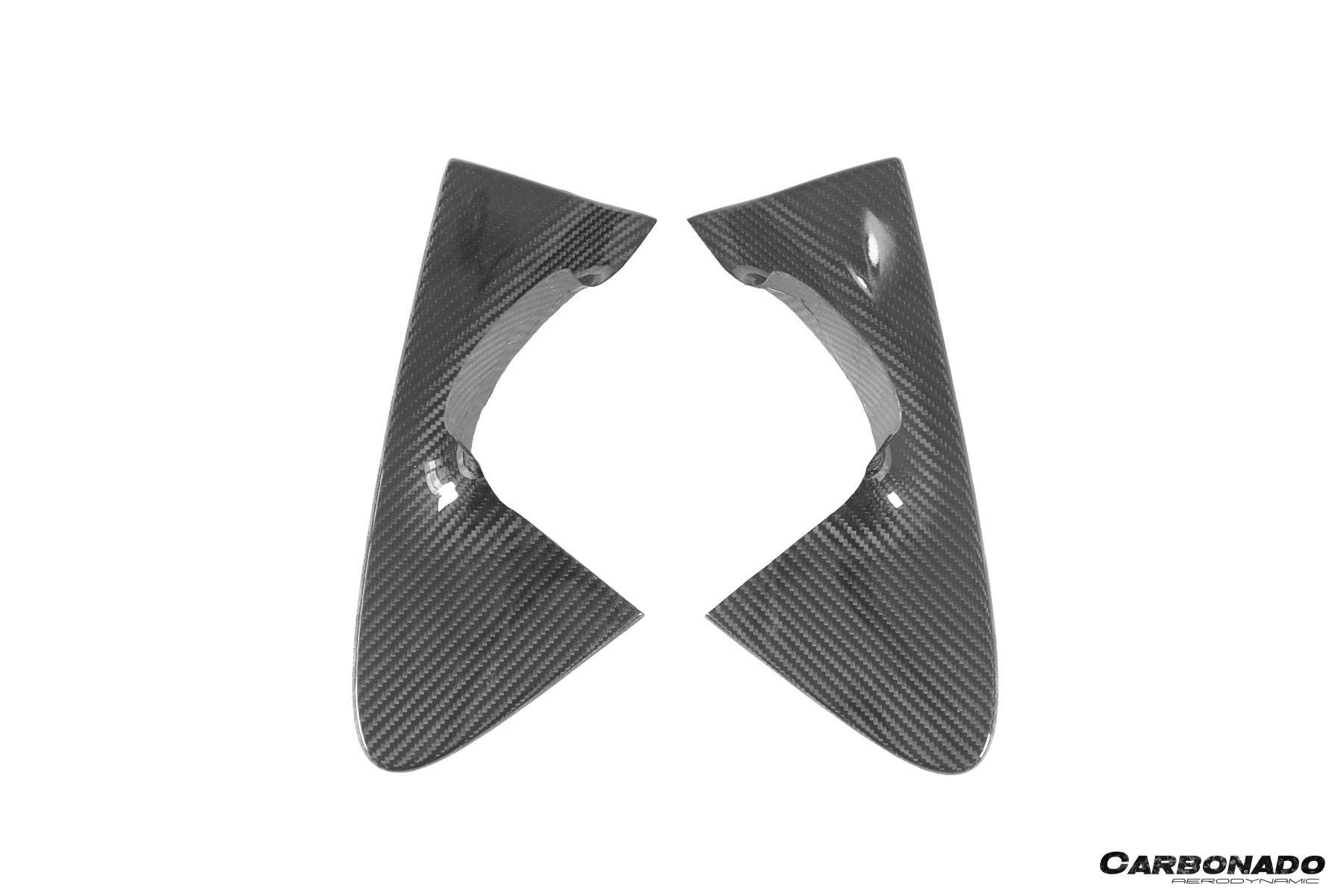 Carbonado 2017-2022 McLaren 720S Dry Carbon Fiber Door Handles Patch