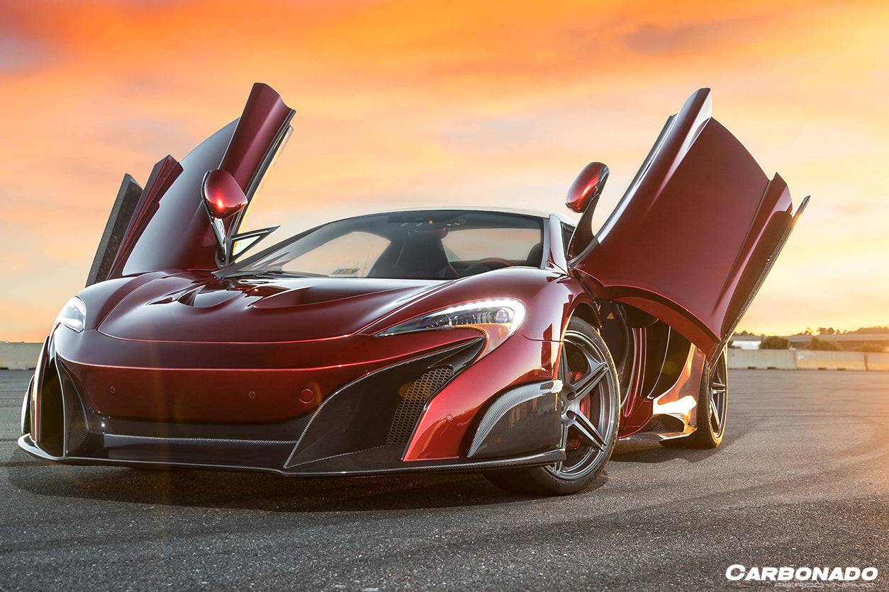 Carbonado 2011-2017 McLaren 650S & MP4 12C BKSS Style Carbon Fiber Side Skirts