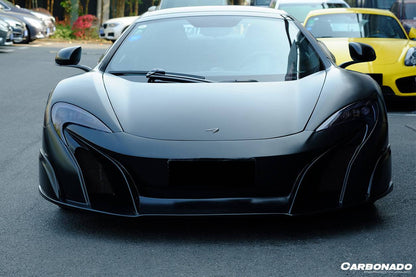 Carbonado 2011-2014 McLaren MP4 12C 675LT Style Part Carbon Fiber Front Bumper And Fender
