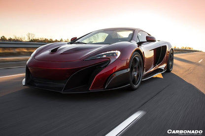 Carbonado 2011-2017 McLaren 650S & MP4 12C BKSS Style Carbon Fiber Side Skirts