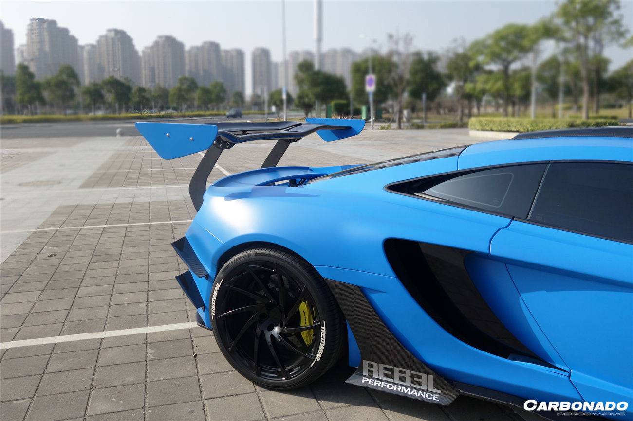 Carbonado 2011-2017 McLaren 650S MP4 12C Rebel Performance Style Side Skirts
