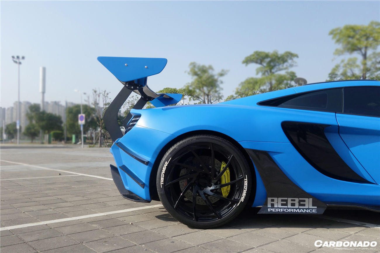 Carbonado 2011-2017 McLaren 650S MP4 12C Rebel Performance Style Side Skirts