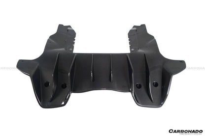 Alerón trasero estilo Rebel Performance para McLaren 650S MP4 12C Carbonado 2011-2017