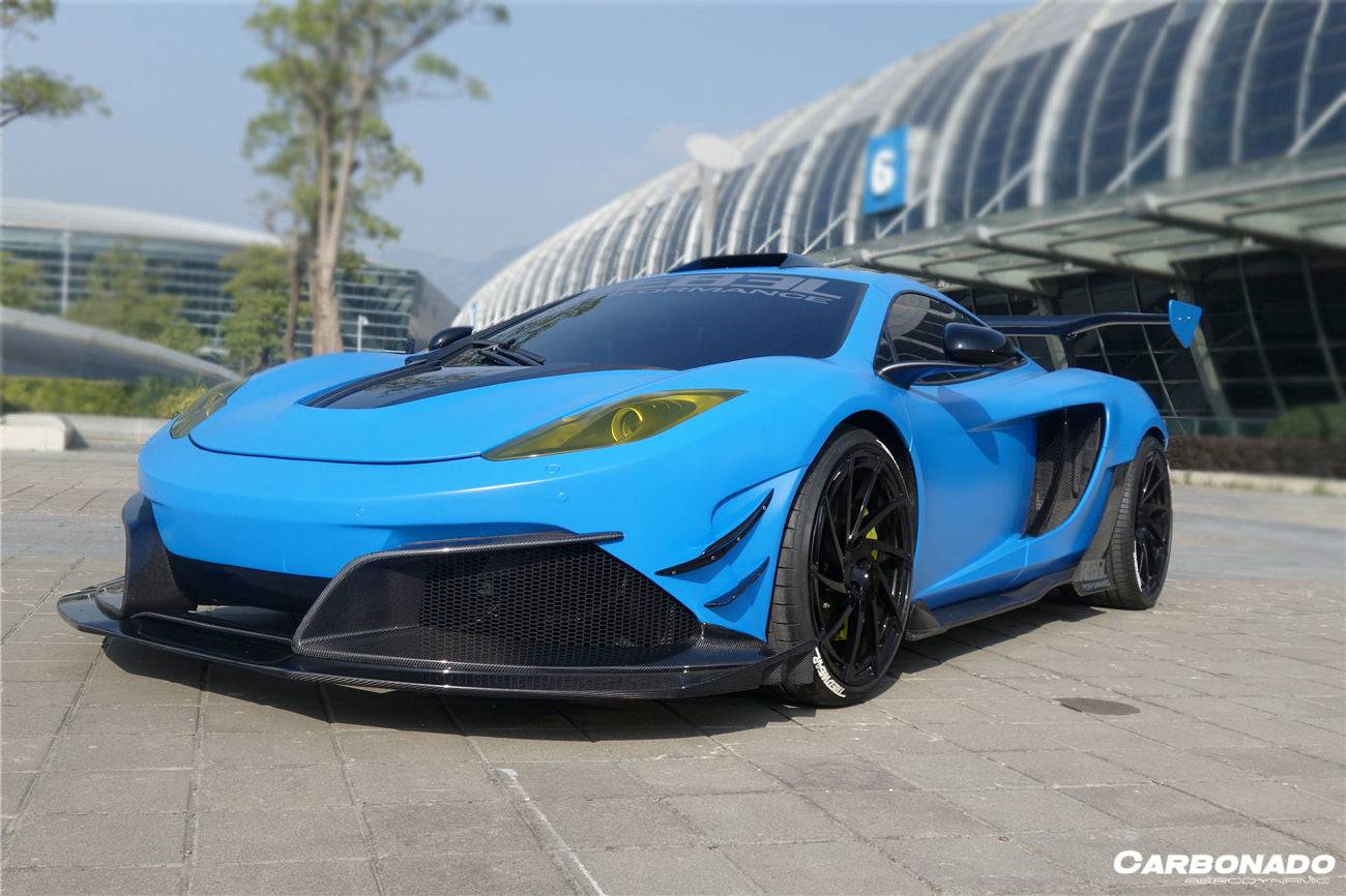 Carbonado 2011-2017 McLaren 650S MP4 12C Rebel Performance Style Side Skirts