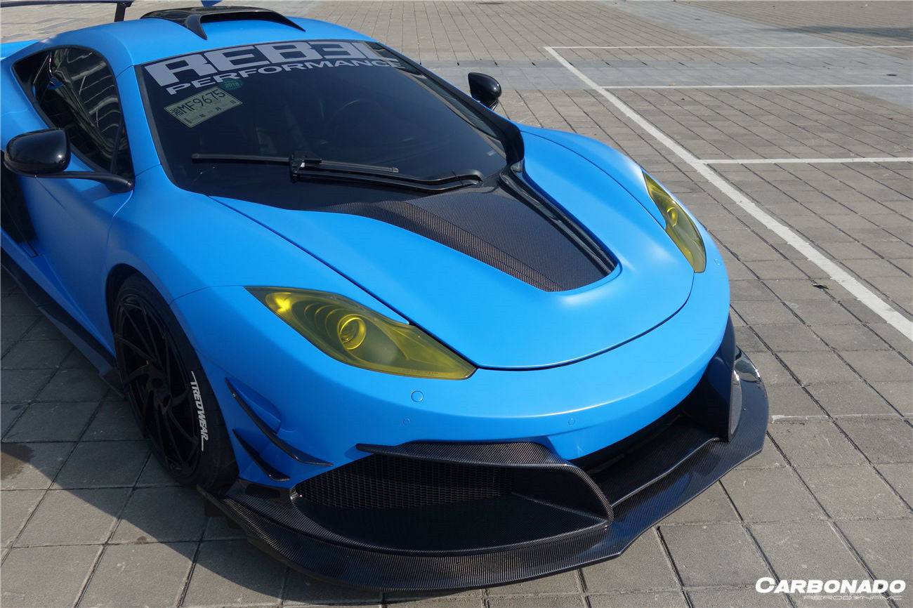 Capó estilo McLaren MP4 12C Rebel Performance Carbonado 2011-2014
