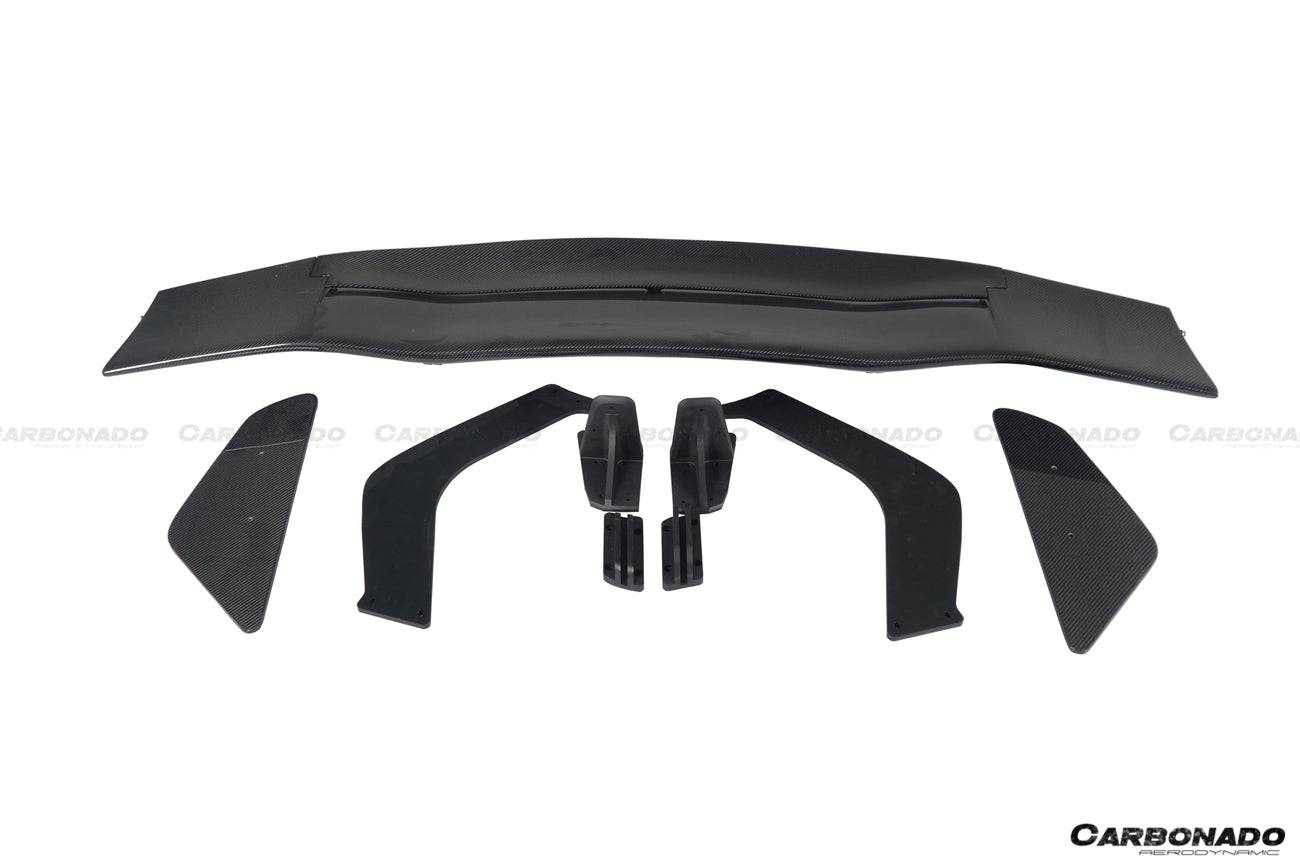 Alerón trasero estilo Rebel Performance para McLaren 650S MP4 12C Carbonado 2011-2017