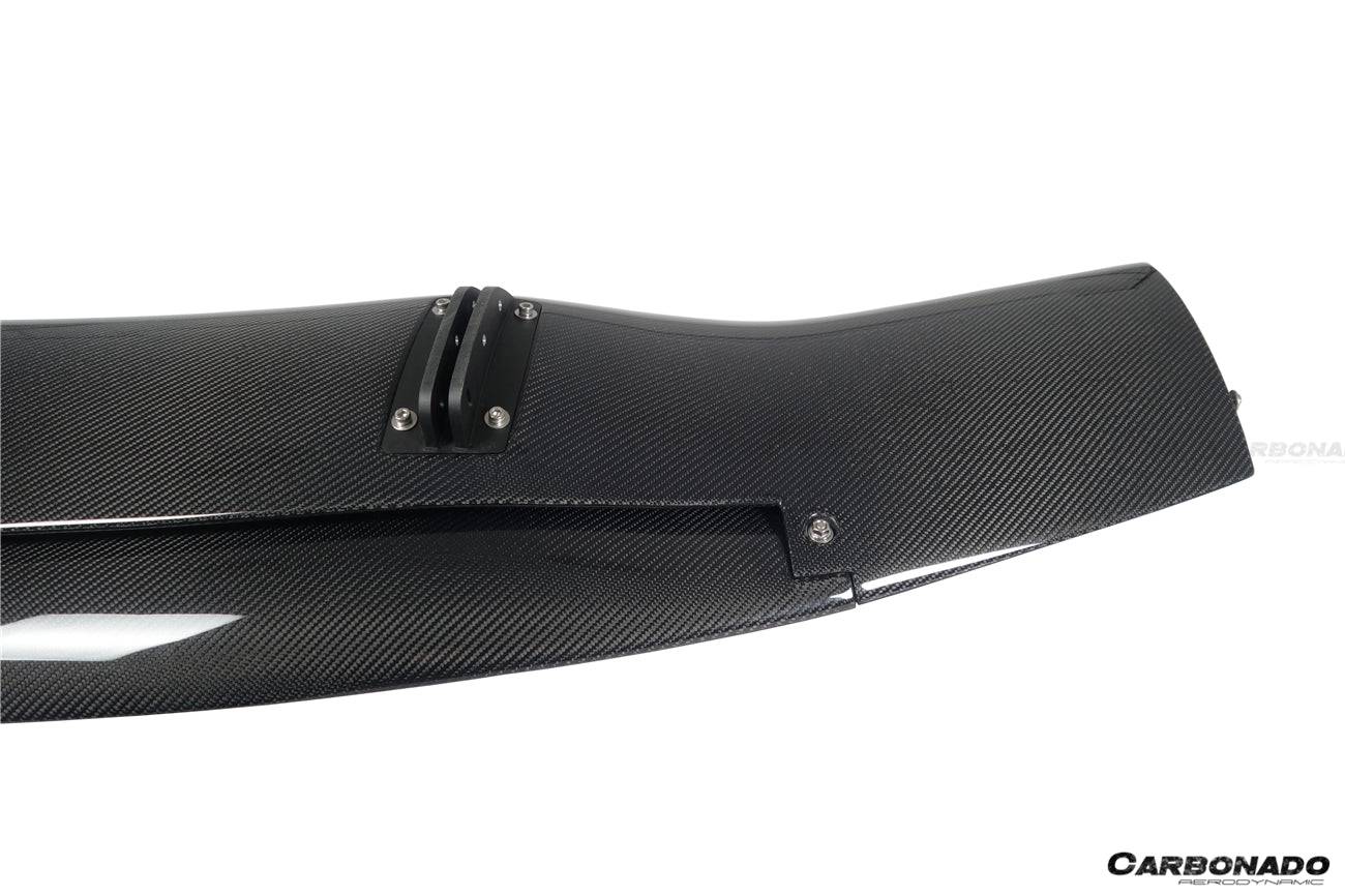 Alerón trasero estilo Rebel Performance para McLaren 650S MP4 12C Carbonado 2011-2017