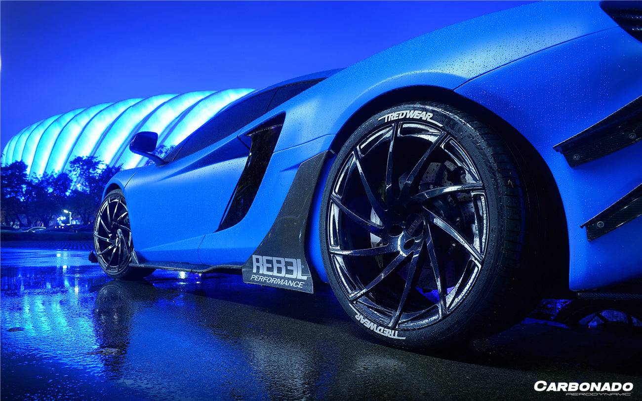 Carbonado 2011-2017 McLaren 650S MP4 12C Rebel Performance Style Side Skirts