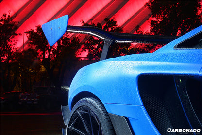 Alerón trasero estilo Rebel Performance para McLaren 650S MP4 12C Carbonado 2011-2017