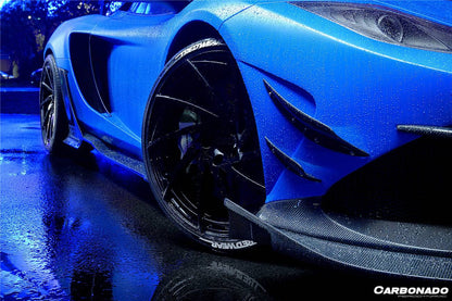 Carbonado 2011-2014 McLaren MP4 12C Rebel Performance Style Front Bumper with Lip