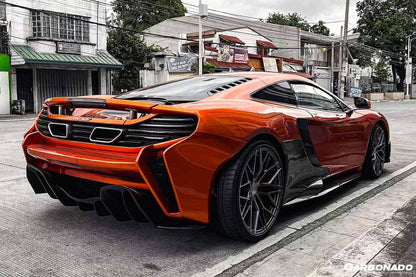 Carbonado 2011-2017 McLaren MP4 12C 650S Rebel Performance Style Rear Bumper