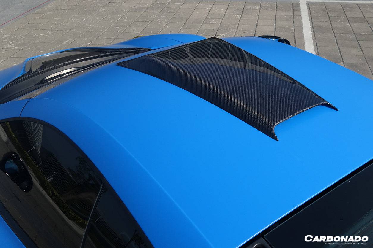 McLaren 650S MP4 12C BKSS estilo Carbonado 2011-2017, entrada de aire de fibra de carbono