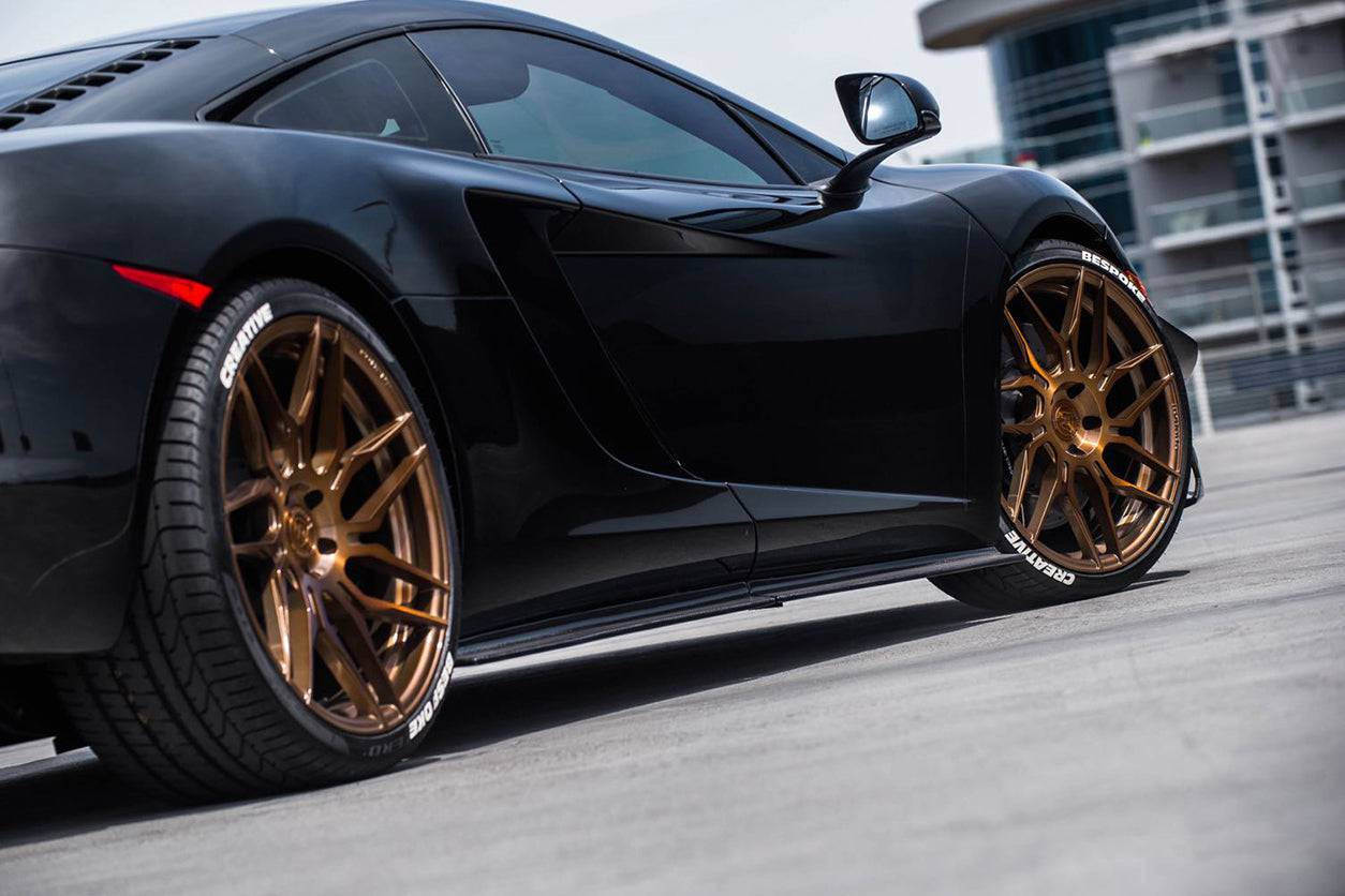 Carbonado RZS Style Side Skirts | 2011-2015 McLaren 650S/MP4/12C