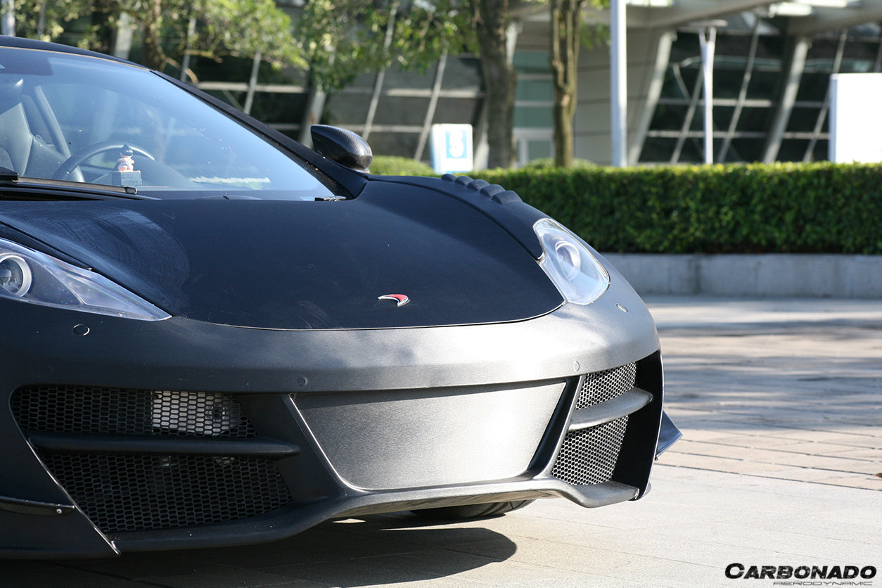 Parachoques delantero estilo McLaren MP4 12C RZS Carbonado 2011-2015
