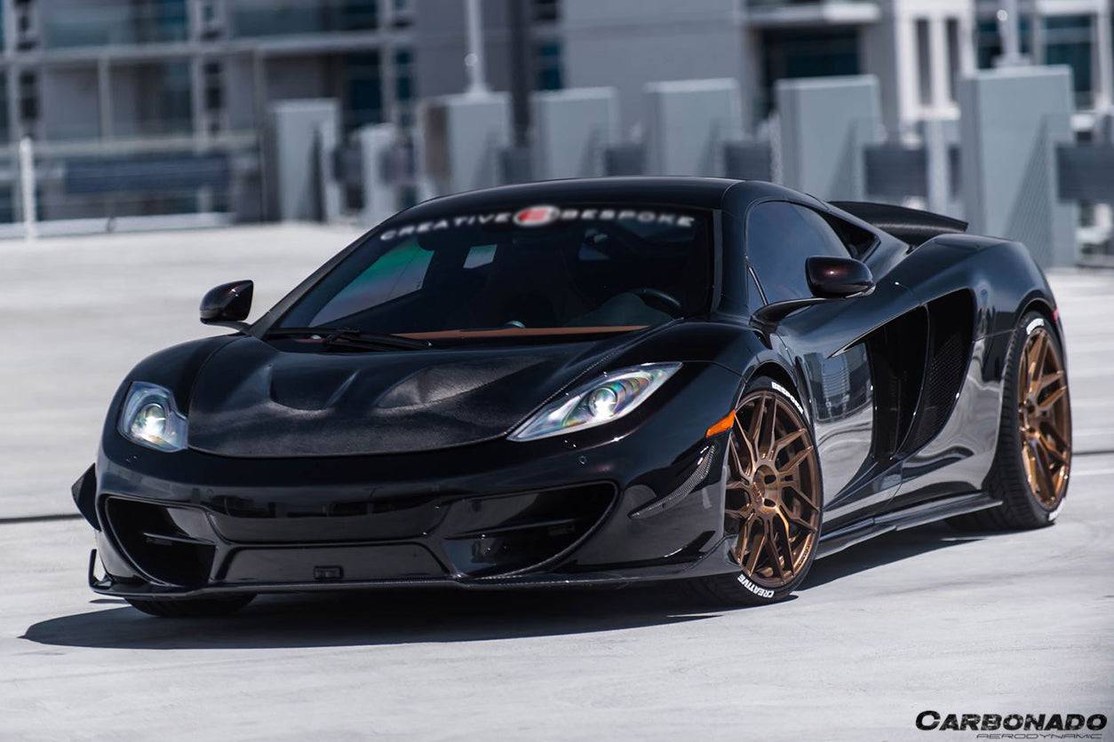 Parachoques delantero estilo McLaren MP4 12C RZS Carbonado 2011-2015