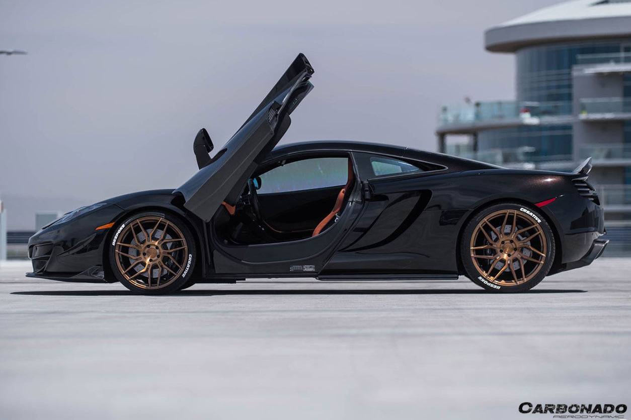 Carbonado RZS Style Side Skirts | 2011-2015 McLaren 650S/MP4/12C