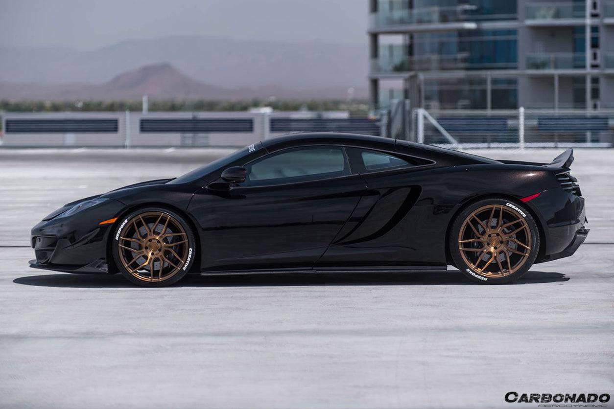 Carbonado RZS Style Side Skirts | 2011-2015 McLaren 650S/MP4/12C