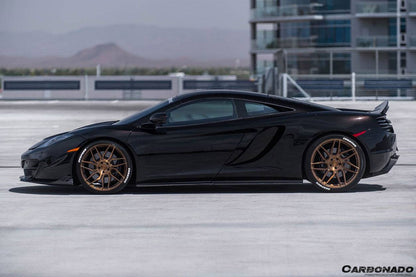 Carbonado RZS Style Side Skirts | 2011-2015 McLaren 650S/MP4/12C