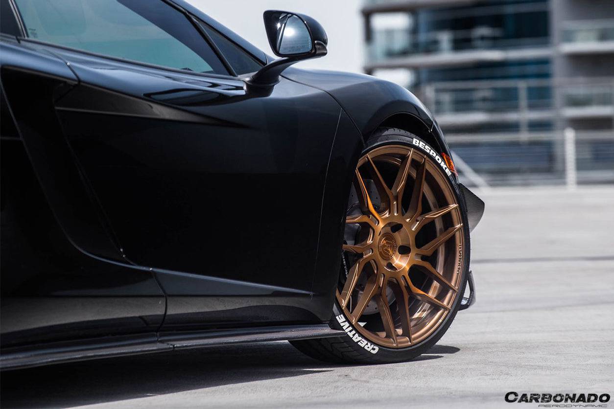 Carbonado RZS Style Side Skirts | 2011-2015 McLaren 650S/MP4/12C
