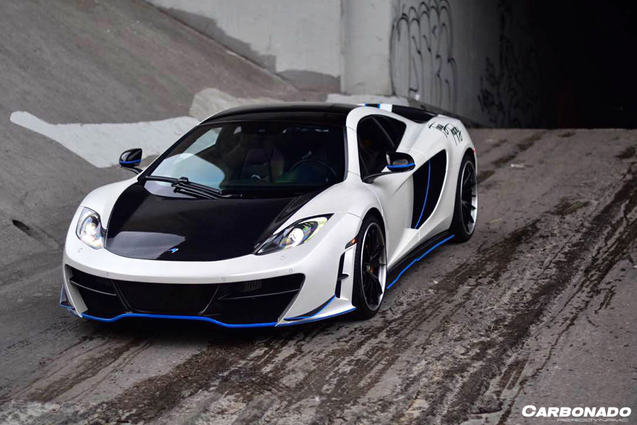 Parachoques delantero estilo McLaren MP4 12C RZS Carbonado 2011-2015