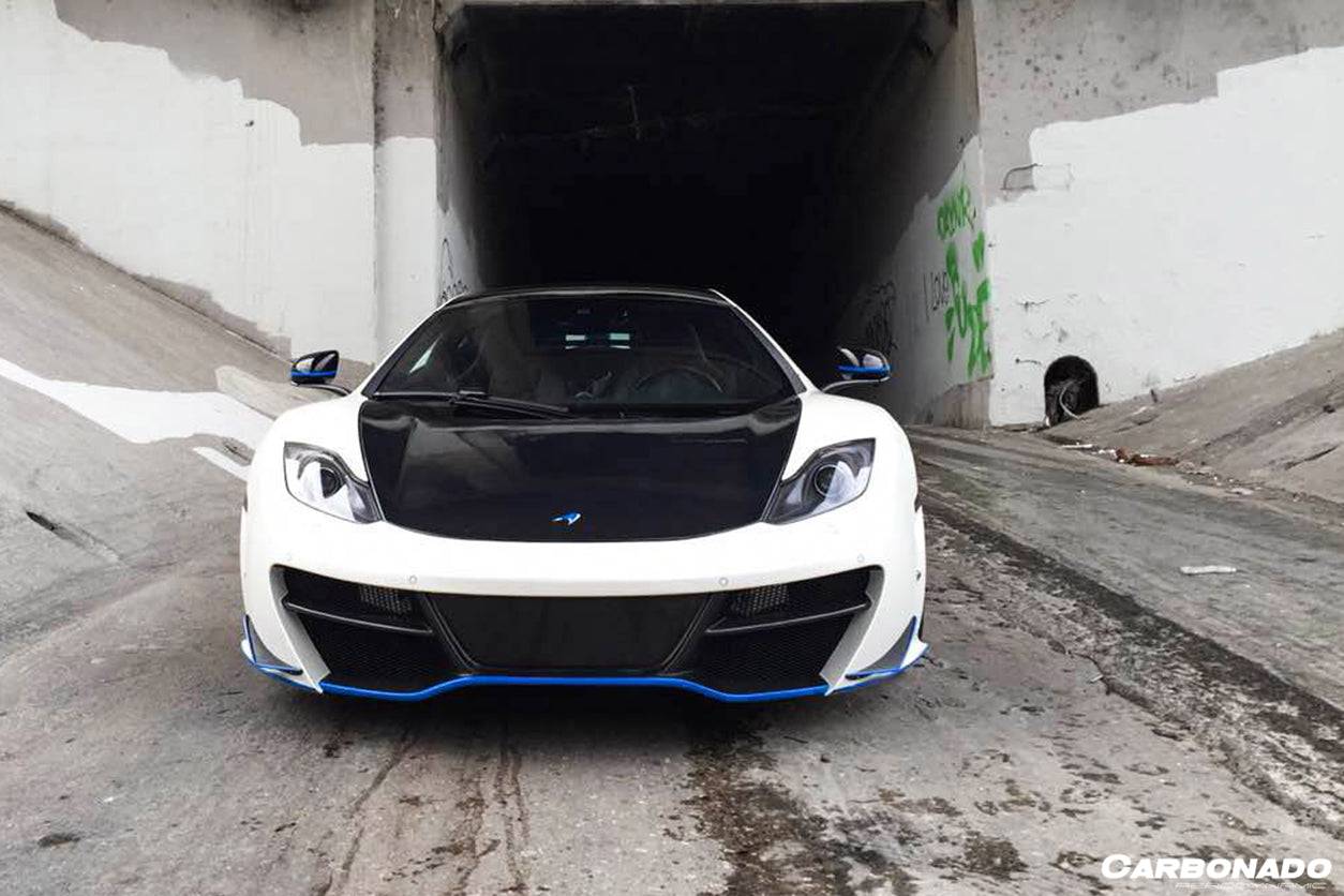 Parachoques delantero estilo McLaren MP4 12C RZS Carbonado 2011-2015