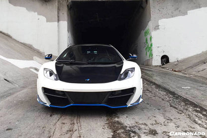 Parachoques delantero estilo McLaren MP4 12C RZS Carbonado 2011-2015