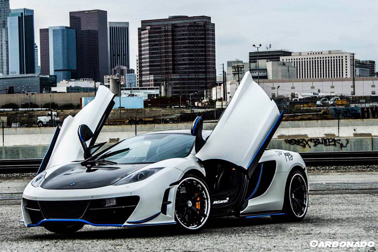 Parachoques delantero estilo McLaren MP4 12C RZS Carbonado 2011-2015