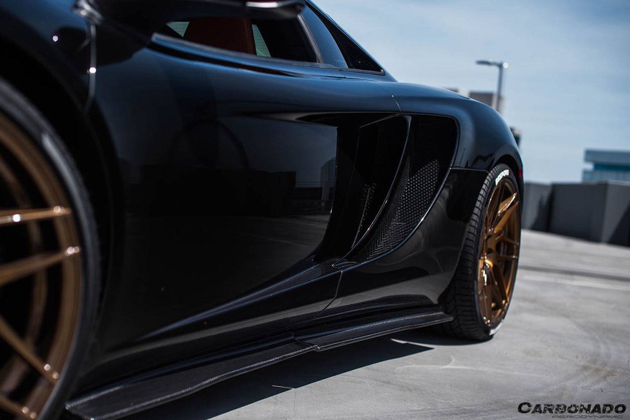 Carbonado RZS Style Side Skirts | 2011-2015 McLaren 650S/MP4/12C
