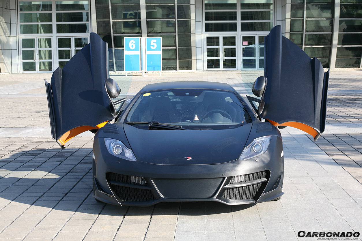 Canards de fibra de carbono estilo BKSS para McLaren 650S MP4 12C Carbonado 2011-2017