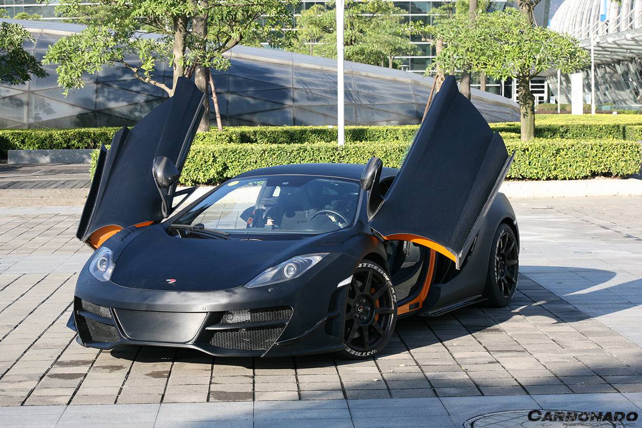 Canards de fibra de carbono estilo BKSS para McLaren 650S MP4 12C Carbonado 2011-2017
