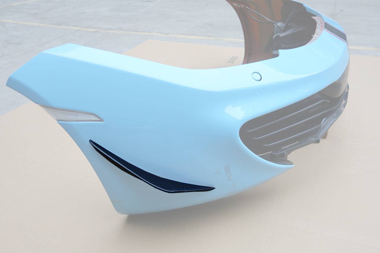 Canards de fibra de carbono estilo BKSS para McLaren 650S MP4 12C Carbonado 2011-2017