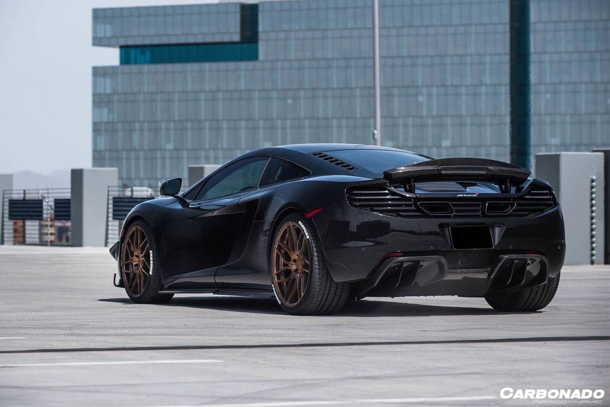 Carbonado RZS Style Side Skirts | 2011-2015 McLaren 650S/MP4/12C