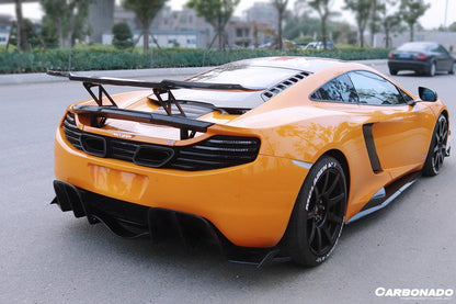 Carbonado 2011-2017 McLaren 650S MP4 12C BKSS Style Carbon Fiber Trunk Spoiler