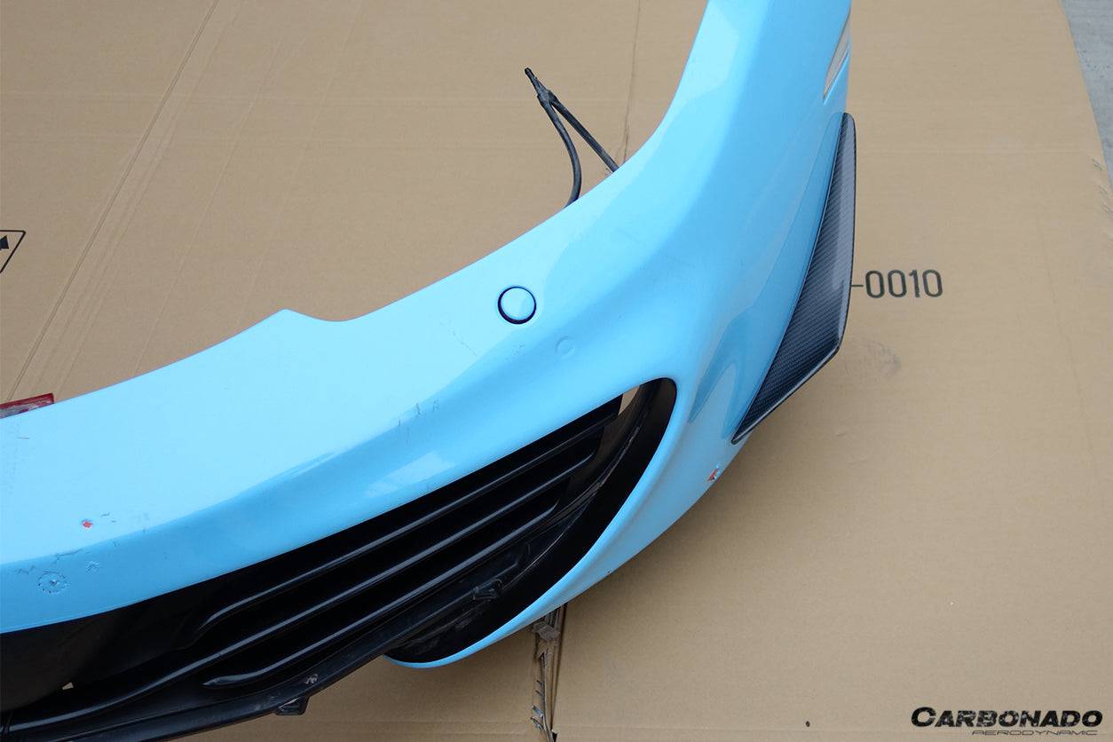 Canards de fibra de carbono estilo BKSS para McLaren 650S MP4 12C Carbonado 2011-2017