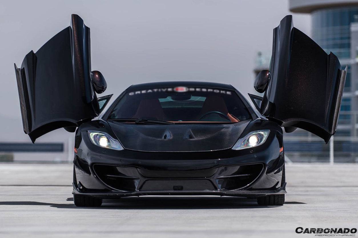 Parachoques delantero estilo McLaren MP4 12C RZS Carbonado 2011-2015