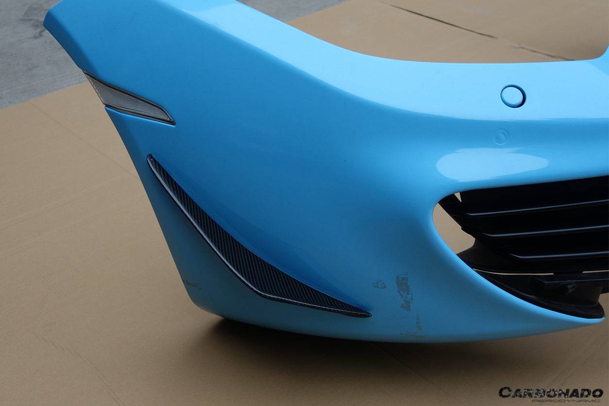 Canards de fibra de carbono estilo BKSS para McLaren 650S MP4 12C Carbonado 2011-2017