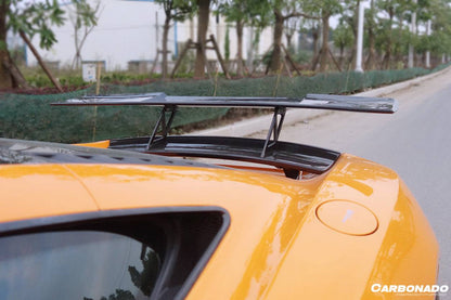 Carbonado 2011-2017 McLaren 650S MP4 12C BKSS Style Carbon Fiber Trunk Spoiler