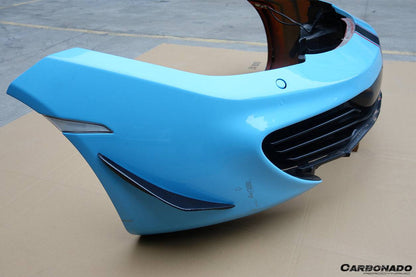 Canards de fibra de carbono estilo BKSS para McLaren 650S MP4 12C Carbonado 2011-2017
