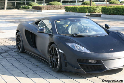 Canards de fibra de carbono estilo BKSS para McLaren 650S MP4 12C Carbonado 2011-2017