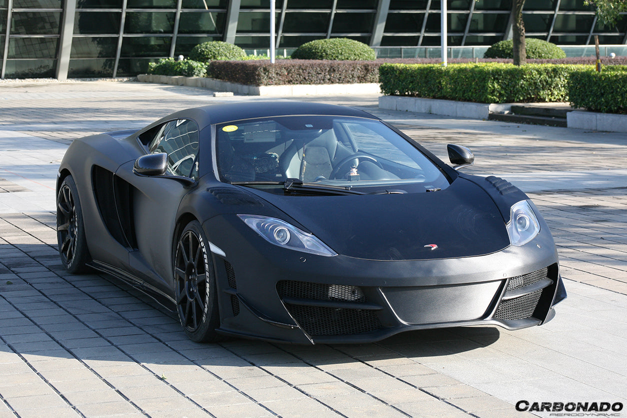 Canards de fibra de carbono estilo BKSS para McLaren 650S MP4 12C Carbonado 2011-2017