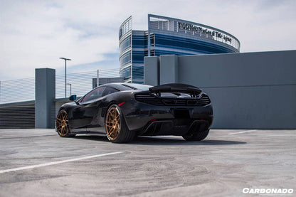 Carbonado 2011-2017 McLaren 650S & MP4 12C BKSS Style Carbon Fiber Trunk Spoiler