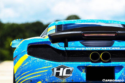 Carbonado 2011-2017 McLaren 650S & MP4 12C BKSS Style Carbon Fiber Trunk Spoiler