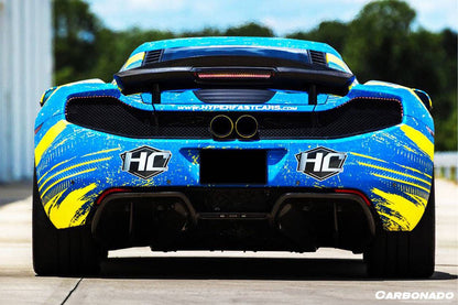Carbonado 2011-2017 McLaren 650S & MP4 12C BKSS Style Carbon Fiber Trunk Spoiler