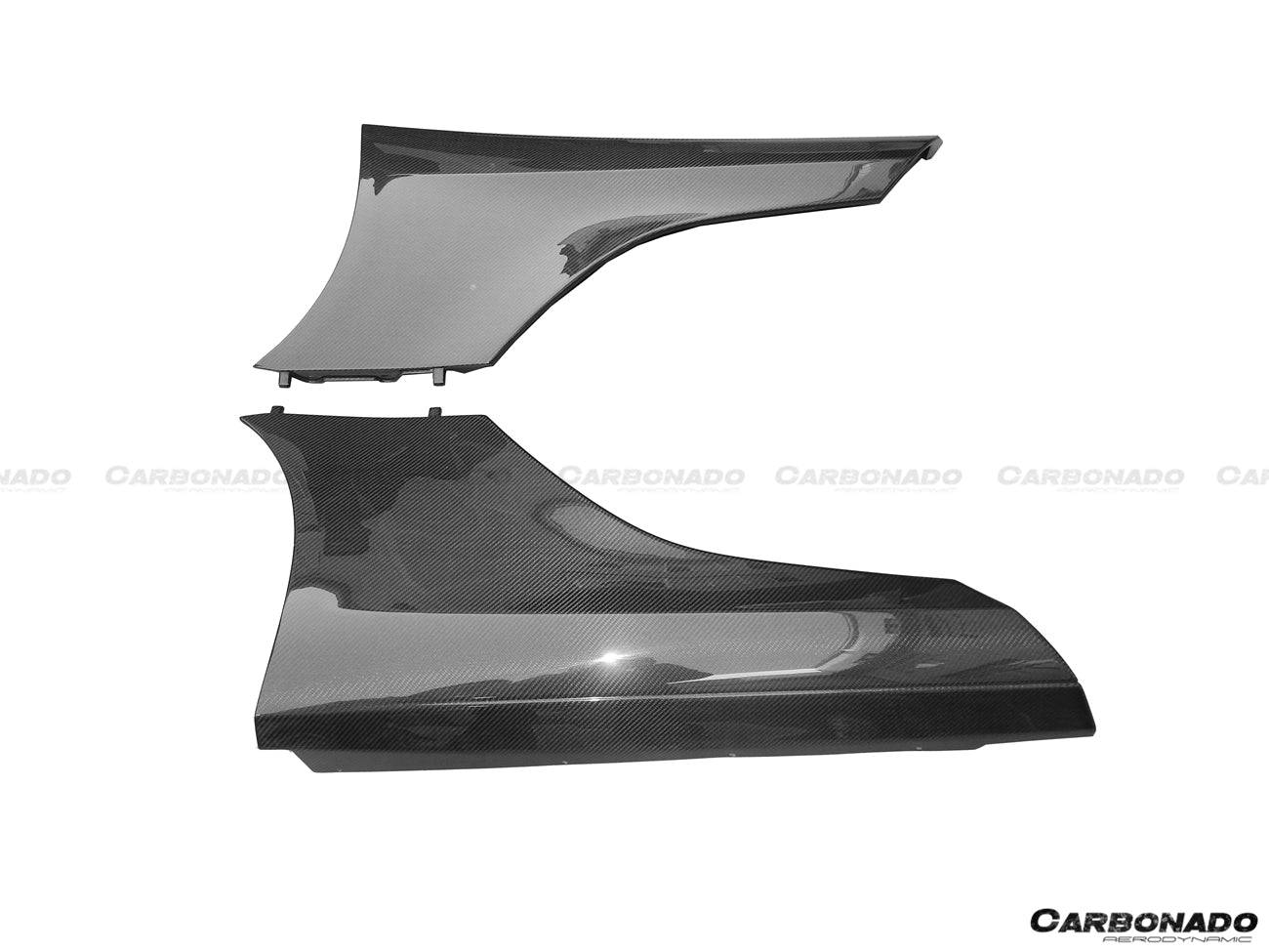 Carbonado OEM Style Carbon Fiber Side Skirts | 2011-2017 McLaren 650S/MP4/12C
