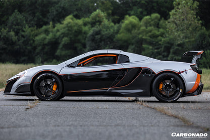 Carbonado 2011-2014 McLaren MP4 12C OEM Style Carbon Fiber Side Intake Blades
