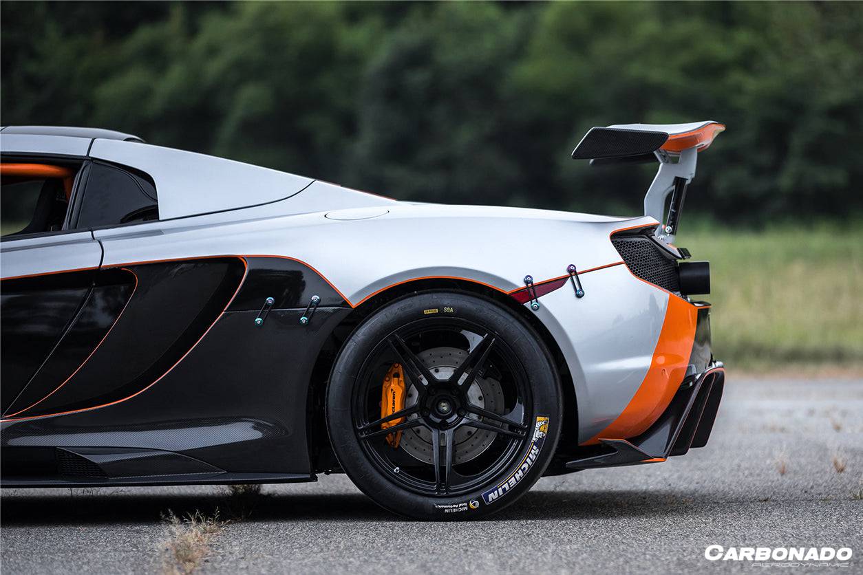 Carbonado 2011-2014 McLaren MP4 12C OEM Style Carbon Fiber Side Intake Blades