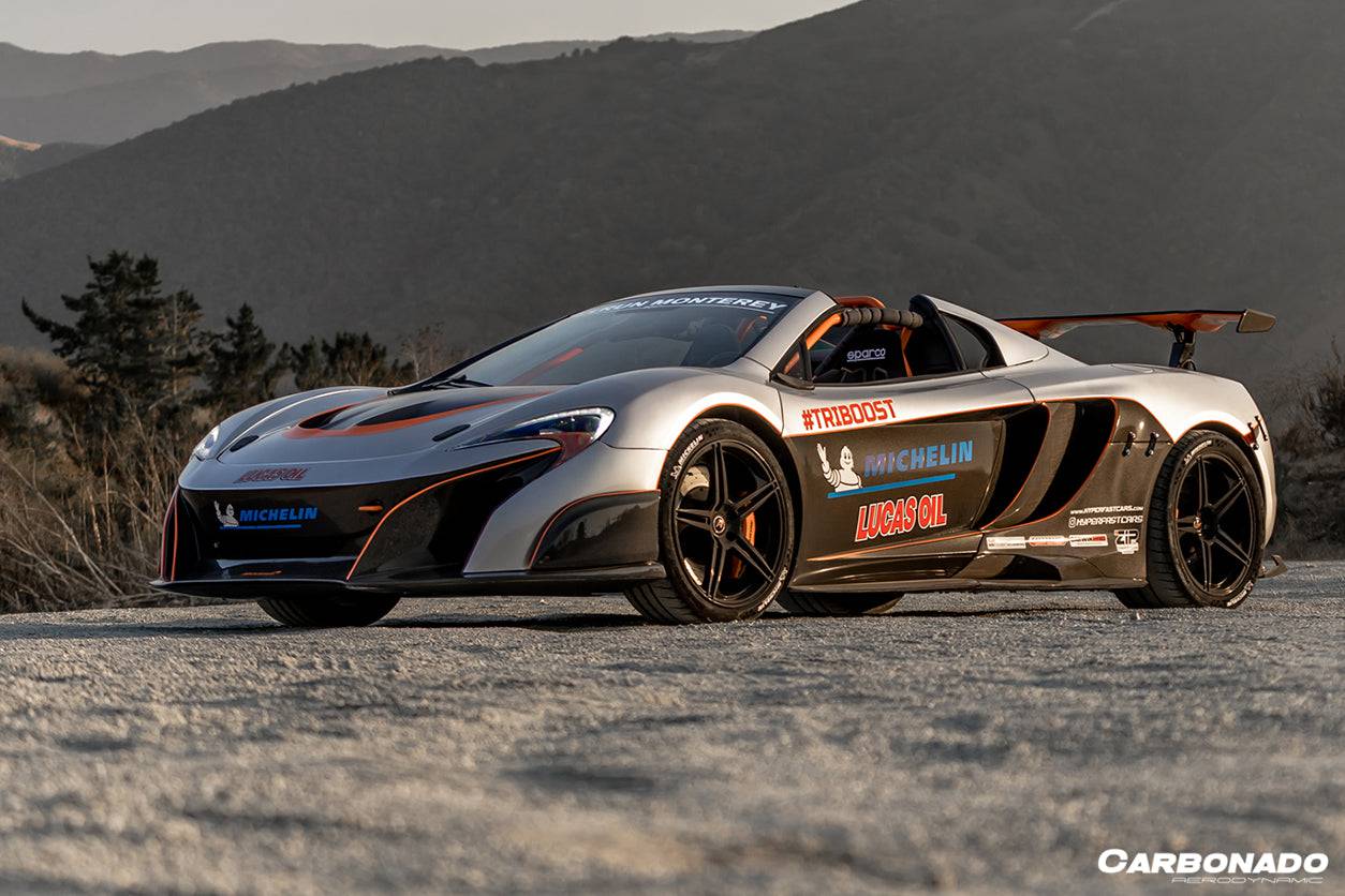 Carbonado 2011-2014 McLaren MP4 12C OEM Style Carbon Fiber Side Intake Blades