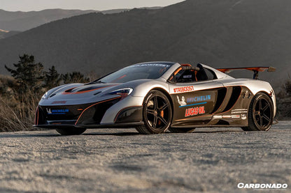 Carbonado 2011-2014 McLaren MP4 12C OEM Style Carbon Fiber Side Intake Blades