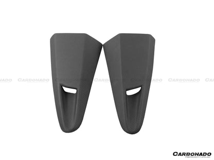 Carbonado 2011-2017 McLaren 650S & MP4 12C BKSS Style Carbon Fiber Quarter Window Scoops