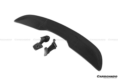 Parachoques trasero de fibra de carbono estilo 600LT para McLaren 540C, 570S y 570GT Carbonado 2015-2020 con difusor, alerón de maletero, motor, maletero y escape.